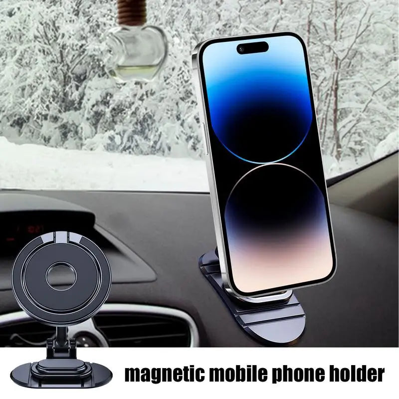 Magnetic Phone Holder For Car 360 Degree Rotation